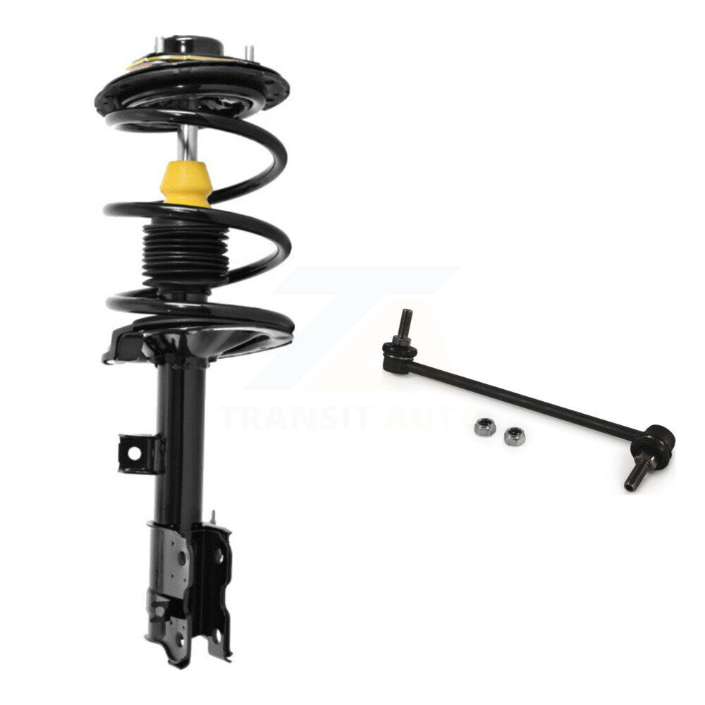 Complete Shock Assembly And TQ Link Front Right Kit For 2003-2007 Nissan Murano
