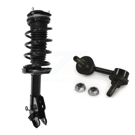 Complete Shock Assembly And TQ Link Front Right Kit For Honda Civic Acura CSX