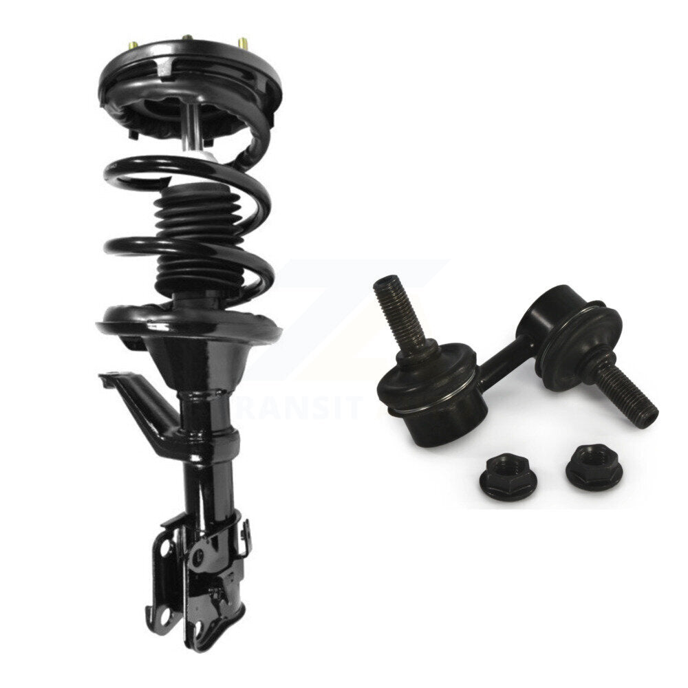 Complete Shock Assembly And TQ Link Front Right Kit For Honda CR-V
