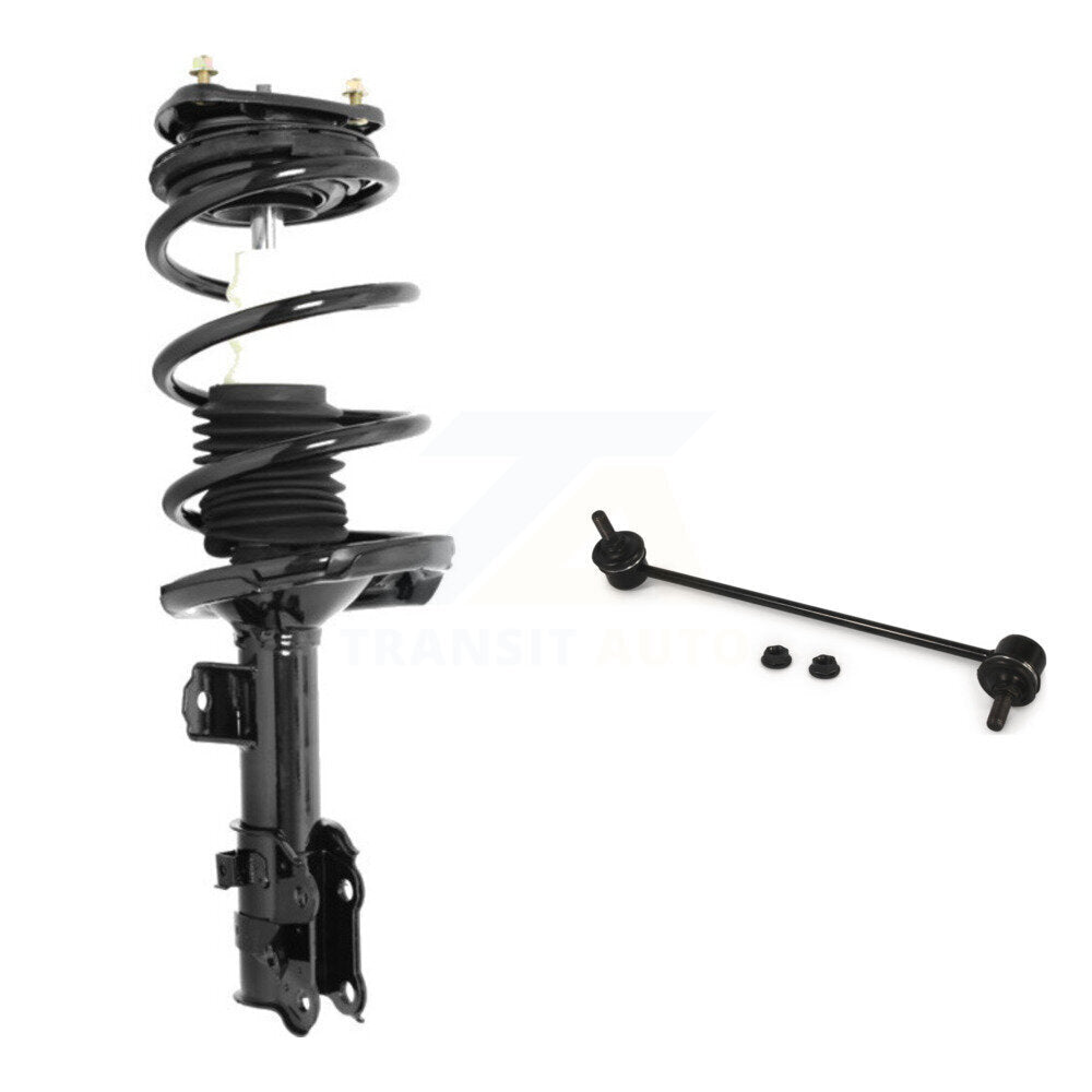 Complete Shock Assembly TQ Link Front Right Kit For Hyundai Accent Kia Rio Rio5