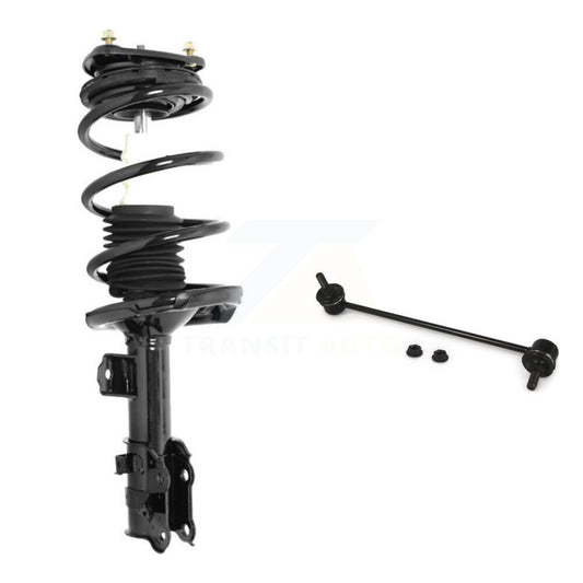 Complete Shock Assembly TQ Link Front Right Kit For Hyundai Accent Kia Rio Rio5