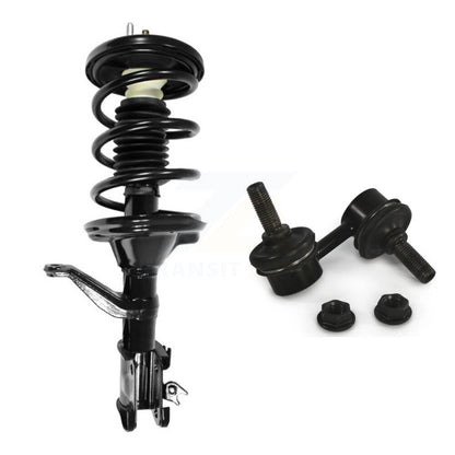 Complete Shock Assembly And TQ Link Front Right Kit For Honda Element