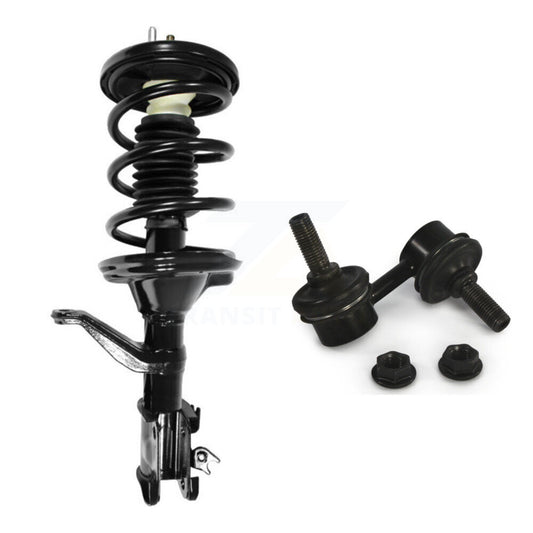 Complete Shock Assembly And TQ Link Front Right Kit For Honda Element