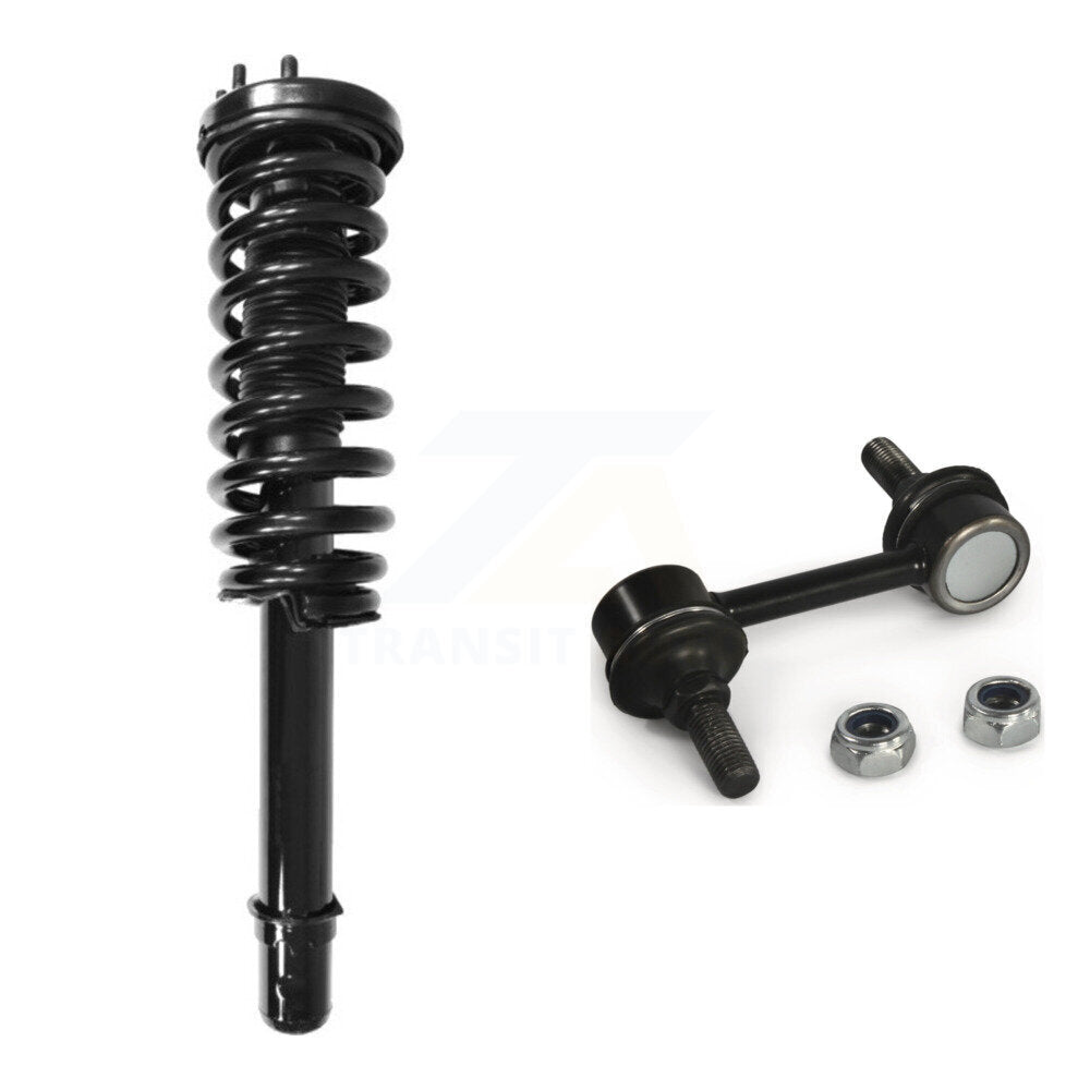 Shock Assembly & TQ Link Front Right Kit For 05-07 Honda Accord Excludes Hybrid