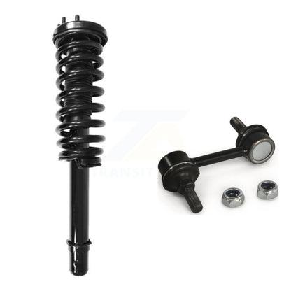 Shock Assembly & TQ Link Front Right Kit For 05-07 Honda Accord Excludes Hybrid