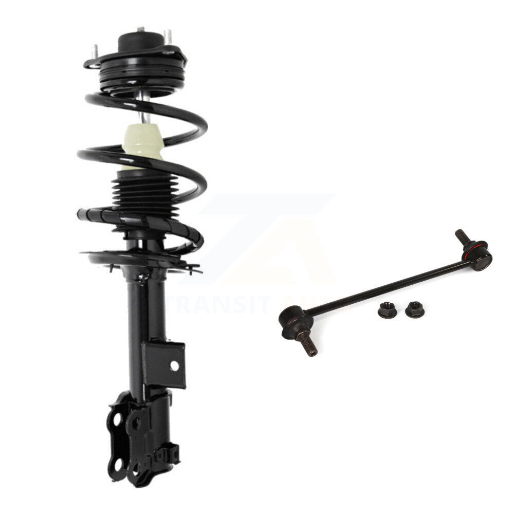 Complete Shock Assembly & TOR Link Front Right Kit For Hyundai Sonata Kia Optima