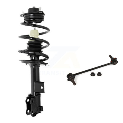 Complete Shock Assembly & TOR Link Front Right Kit For Hyundai Sonata Kia Optima