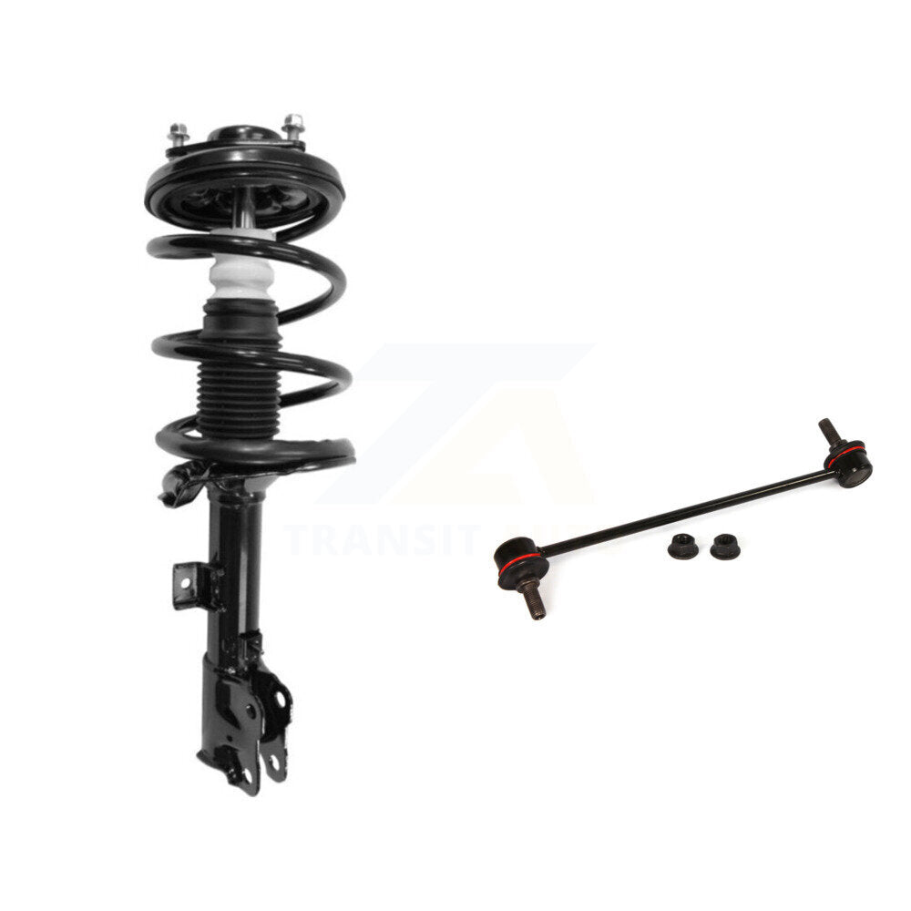 Complete Shock Assembly And TOR Link Front Right Kit For Mitsubishi Outlander