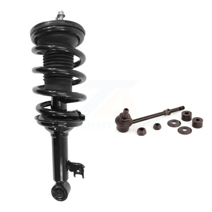Shock Assembly & TOR Link Front Right Kit For 05-15 Toyota Tacoma Base with RWD