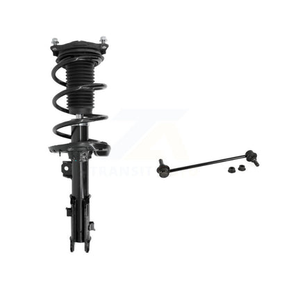 Complete Shock Assembly & TOR Link Front Right Kit For Hyundai Elantra Kia Forte