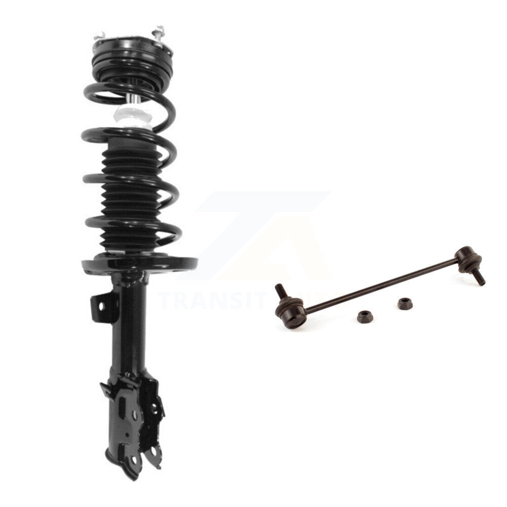 Complete Shock Assembly And TOR Link Front Right Kit For 2011-2019 Ford Fiesta