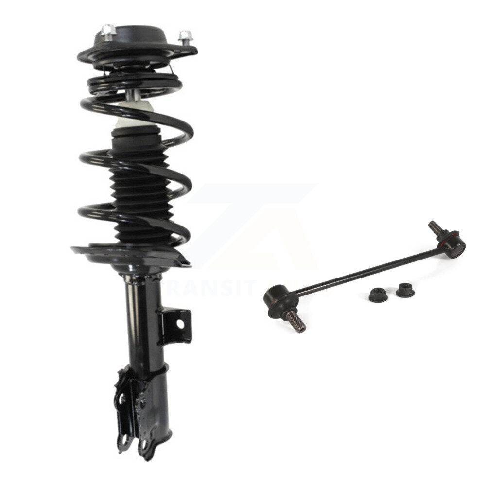 Complete Shock Assembly And TOR Link Front Right Kit For Hyundai Elantra Coupe