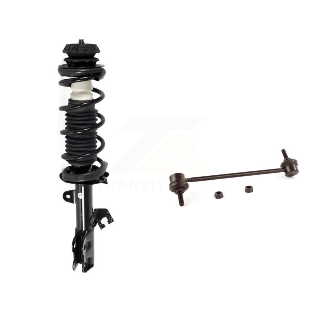 Complete Shock Assembly And TOR Link Front Right Kit For Nissan Versa Note