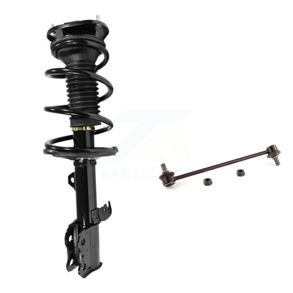 Complete Shock Assembly & TOR Link Front Right Kit For 2003-2008 Toyota Corolla