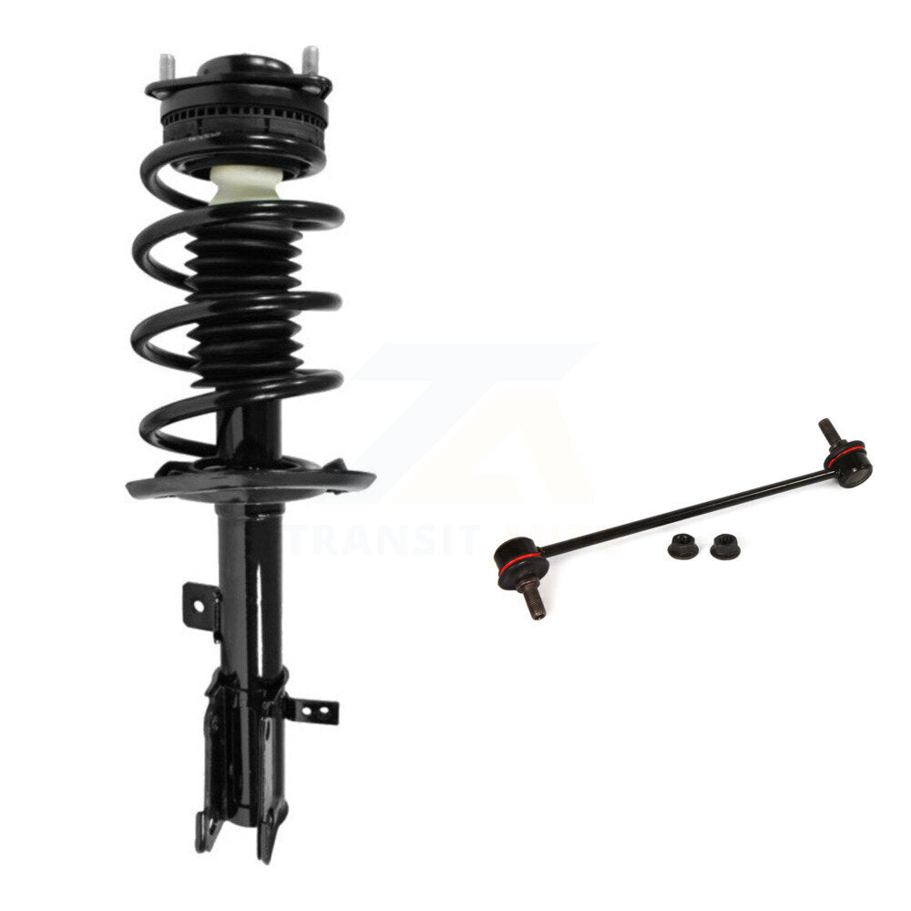 Shock Assembly & TOR Link Front Right Kit For Chrysler 200 Dodge Avenger Sebring