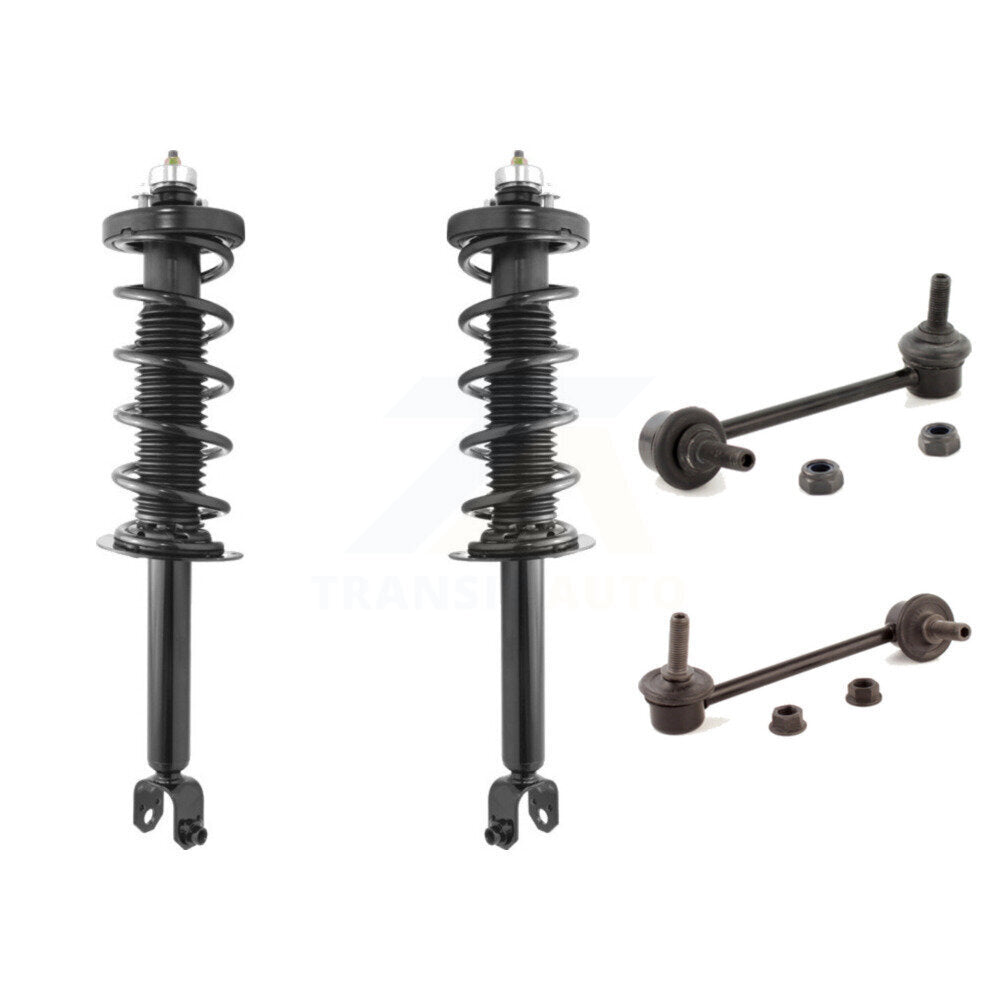 Shock Assembly & TQ Link Rear Kit For 13-17 Honda Accord Excludes Hybrid Models