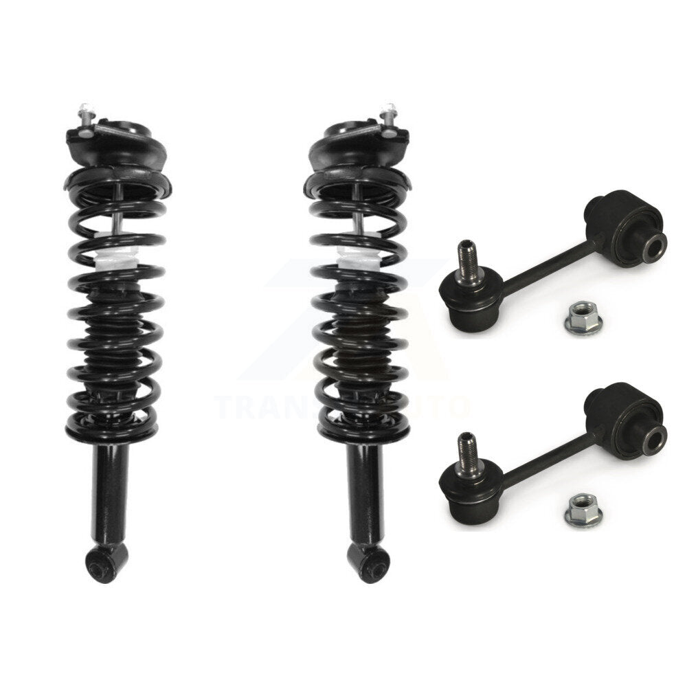 Shock Assembly TQ Link Rear Kit For 09-13 Subaru Forester Excludes Turbocharged