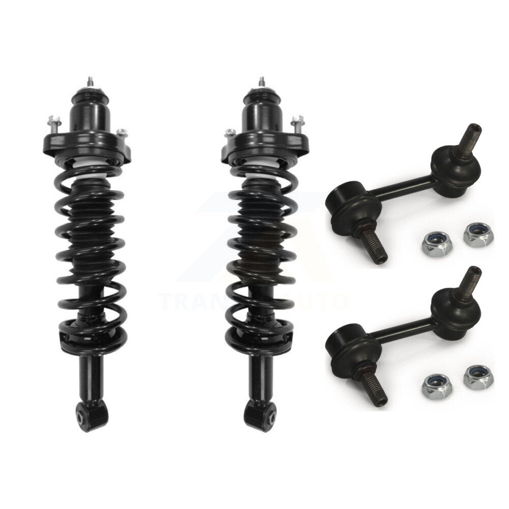 Shock Assembly TQ Link Rear Kit For 08-10 Mitsubishi Lancer Excludes GTS Models