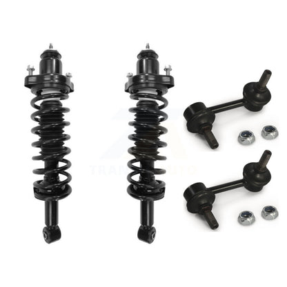 Shock Assembly TQ Link Rear Kit For 08-10 Mitsubishi Lancer Excludes GTS Models