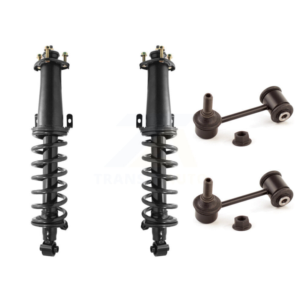 Complete Shock Assembly & TOR Link Rear Kit For Lexus IS250 IS350 Sedan with AWD