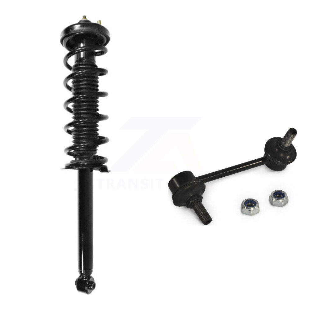 Complete Shock Assembly And TQ Link Rear Right Kit For Honda Accord Acura TL