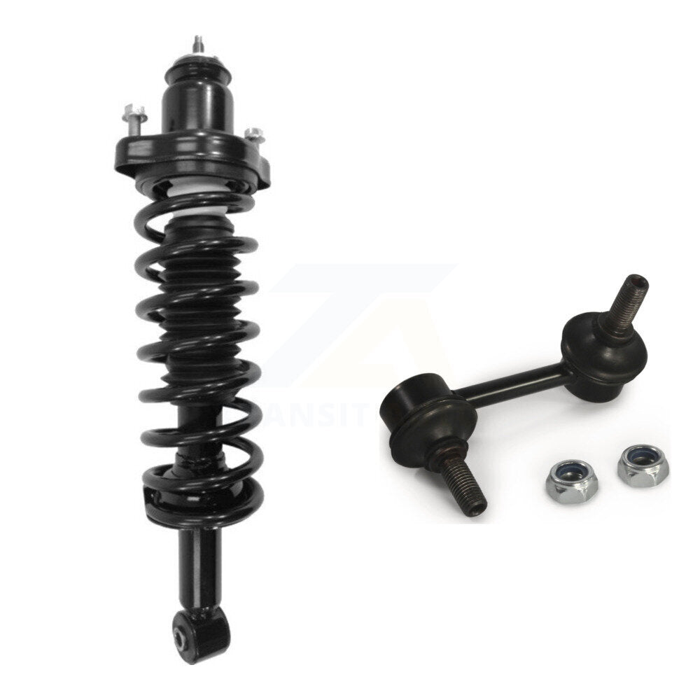 Shock Assembly TQ Link Rear Kit For 08-10 Mitsubishi Lancer Excludes GTS Models