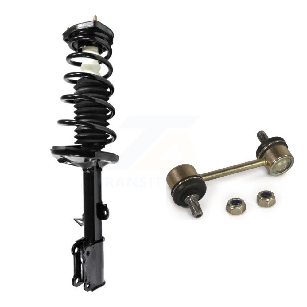 Shock Assembly And TQ Link Rear Left Kit For Toyota Corolla Prizm Chevrolet Geo