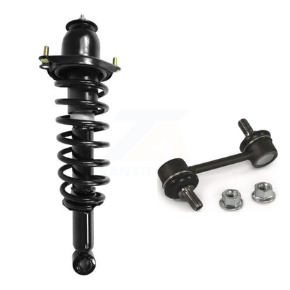 Shock Assembly And TQ Link Rear Left Kit For 2010 Pontiac Vibe FWD with 1.8L