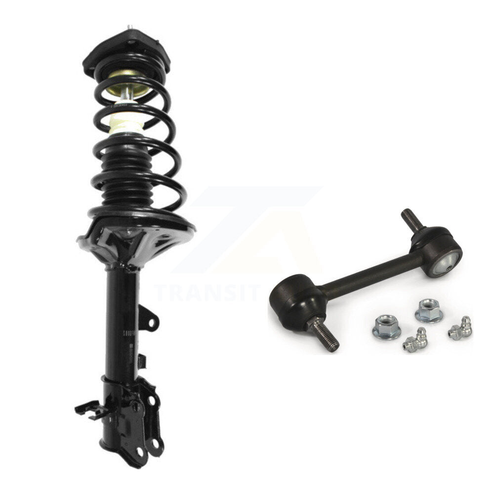 Complete Shock Assembly And TQ Link Rear Left Kit For Hyundai Tiburon