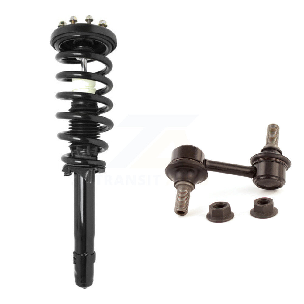 Shock Assembly & TOR Link Front Left Kit For Acura TL Excludes Wheel Drive
