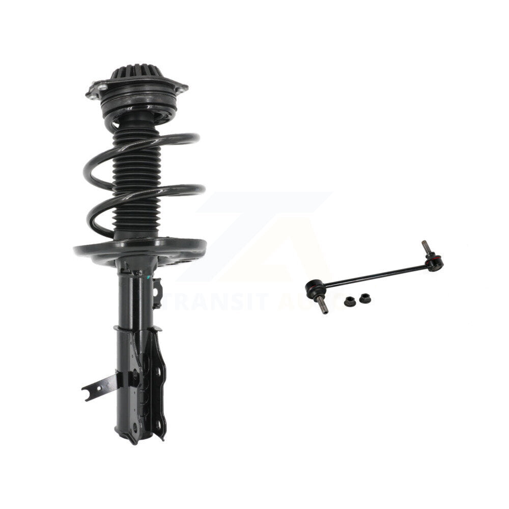 Complete Shock Assembly & TOR Link Front Left Kit For 2016-2024 Chevrolet Malibu