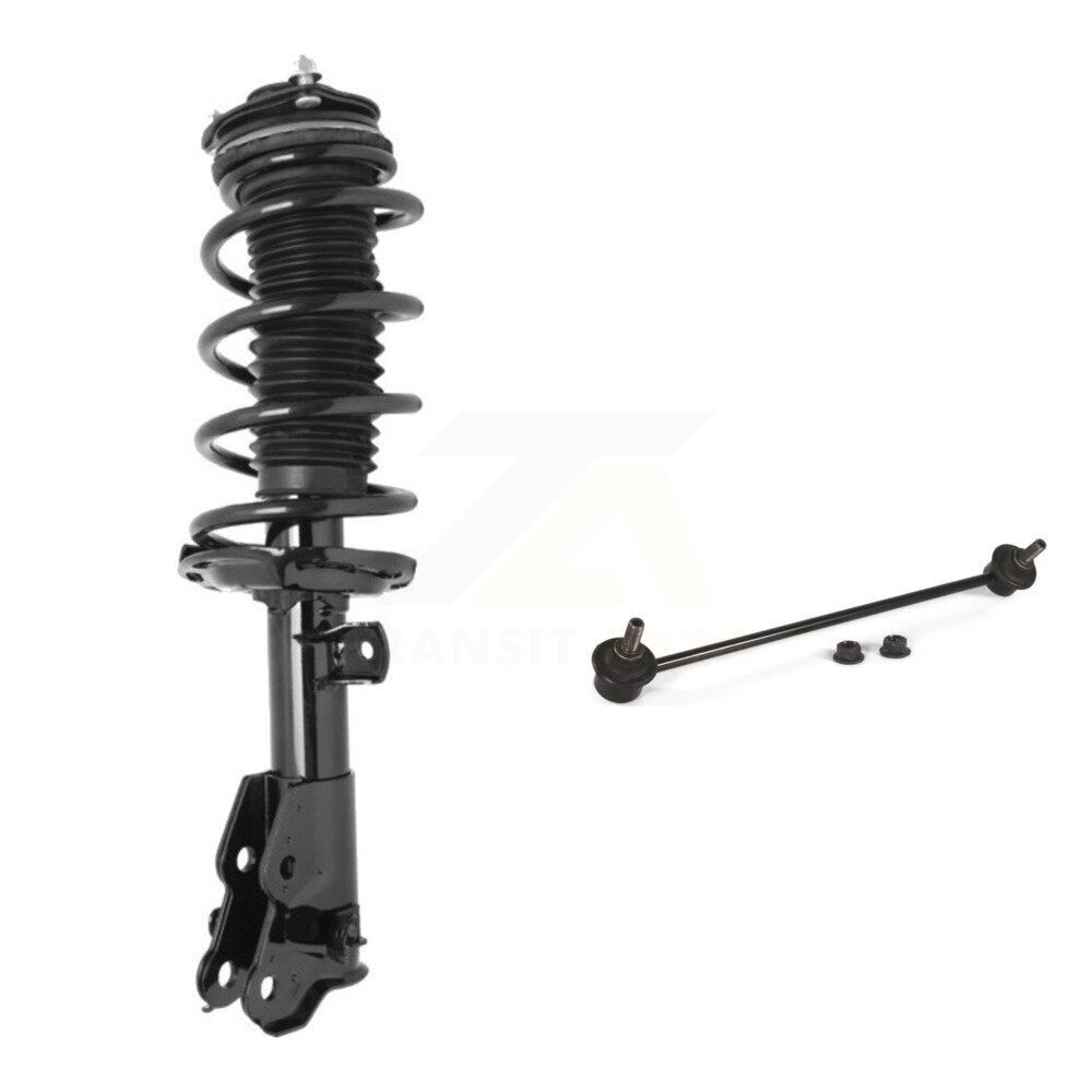 Shock Assembly & TOR Link Front Left Kit For Honda Civic Excludes Coupe Si Model