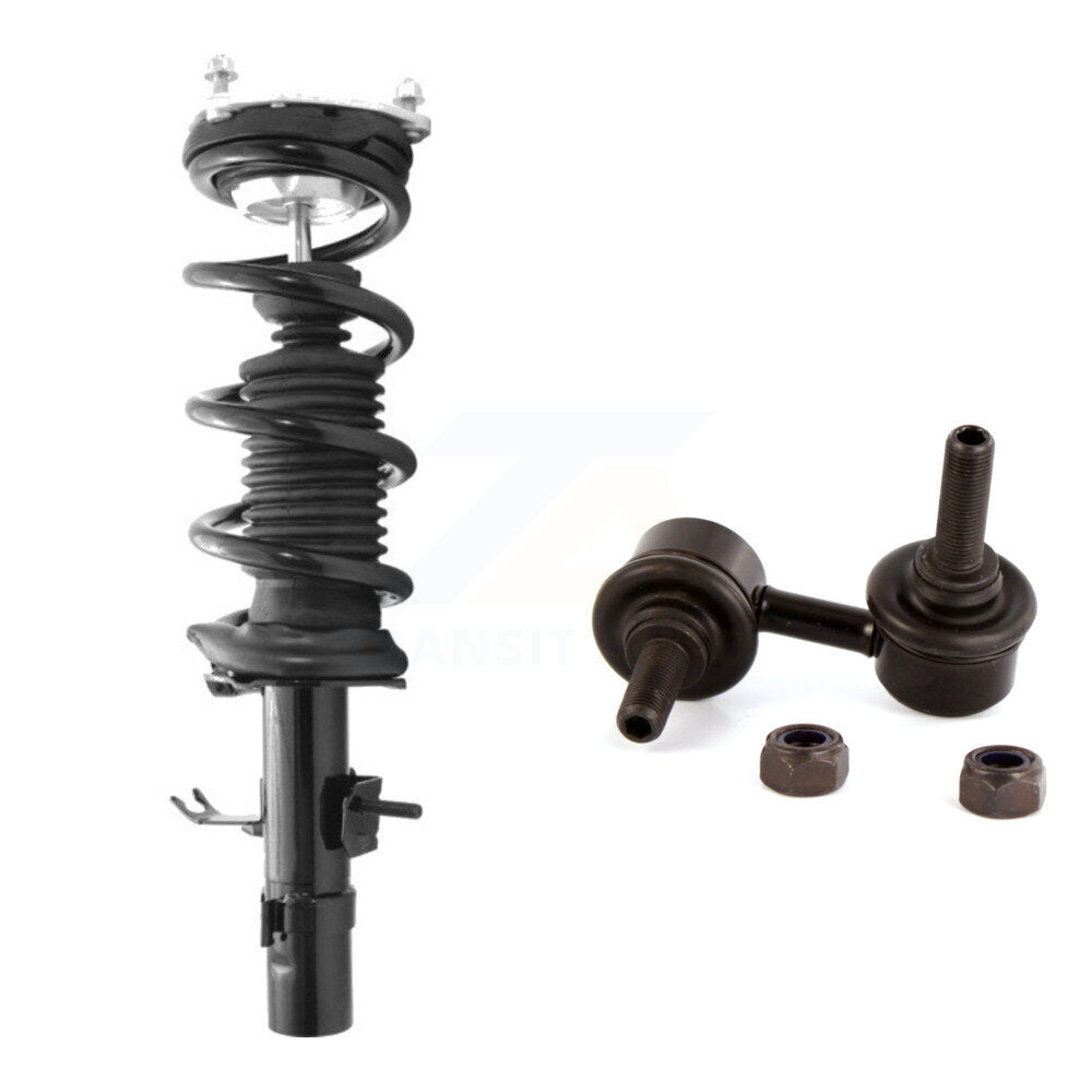 Shock Assembly And TOR Link Front Left Kit For INFINITI G37 Q60 Coupe with AWD