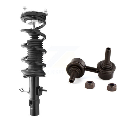 Shock Assembly And TOR Link Front Left Kit For INFINITI G37 Q60 Coupe with AWD