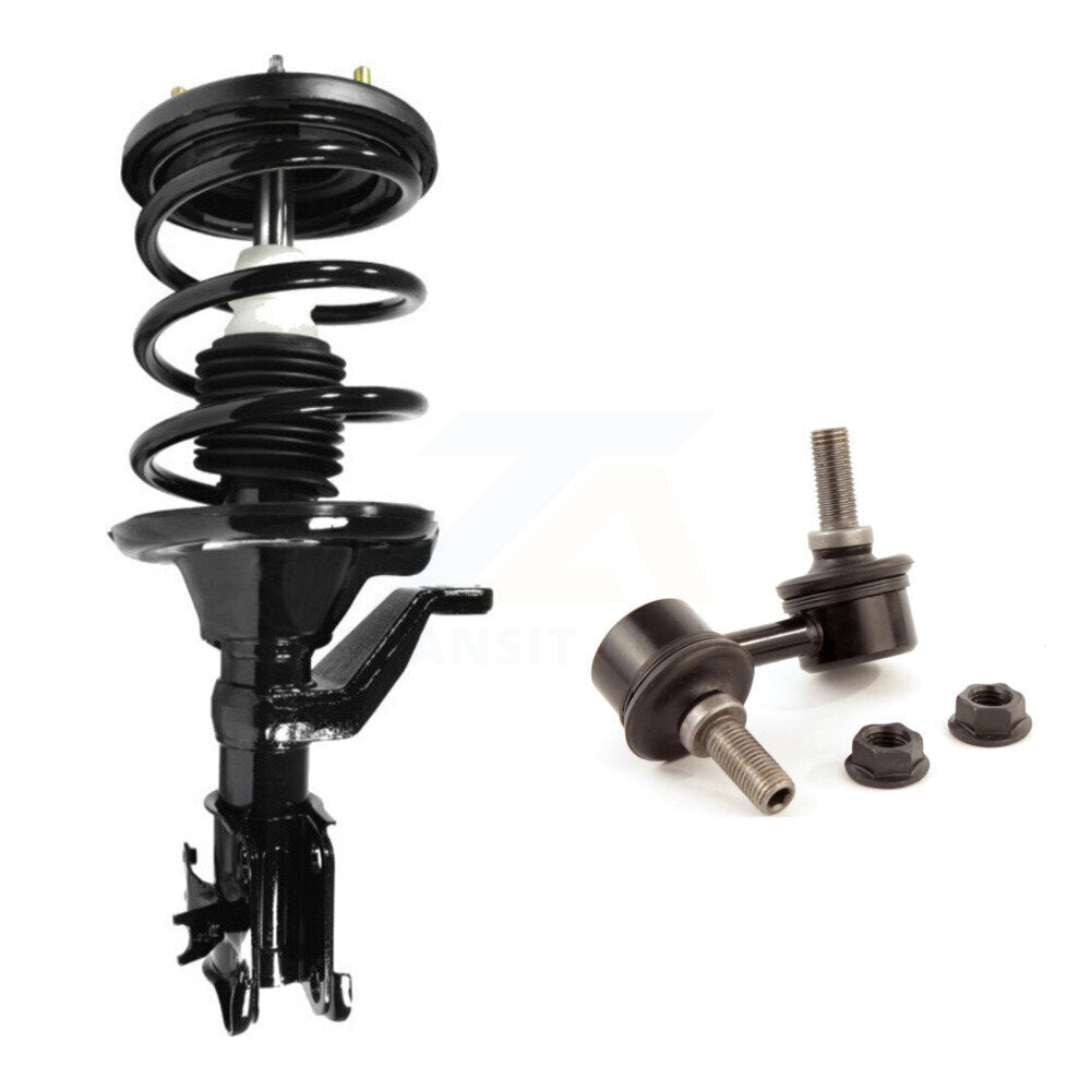 Shock Assembly TOR Link Front Left Kit For Honda Civic Excludes Hybrid Si Models