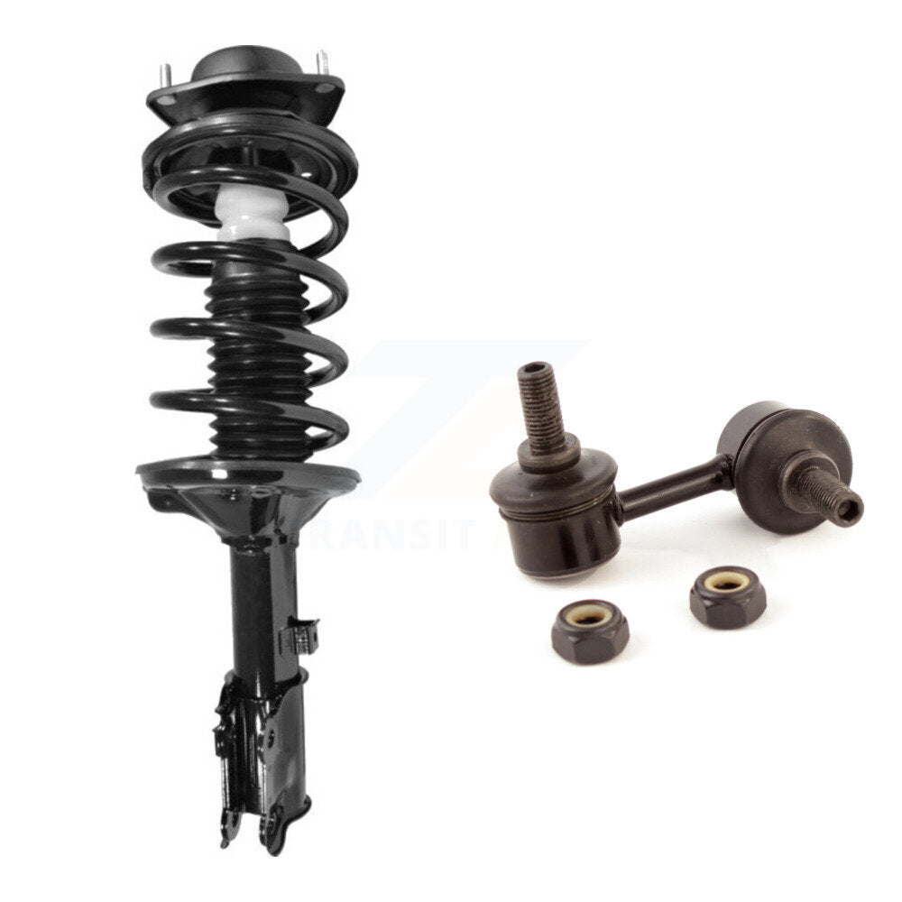 Complete Shock Assembly And TOR Link Front Left Kit For 2000-2005 Hyundai Accent