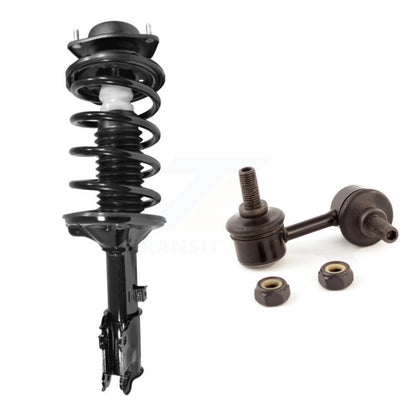 Complete Shock Assembly And TOR Link Front Left Kit For 2000-2005 Hyundai Accent