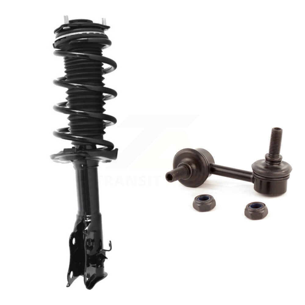 Shock Assembly TOR Link Front Left Kit For Honda Civic Excludes Sedan Si Models