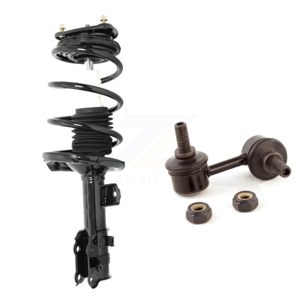 Shock Assembly And TOR Link Front Left Kit For 2006 Hyundai Accent Hatchback