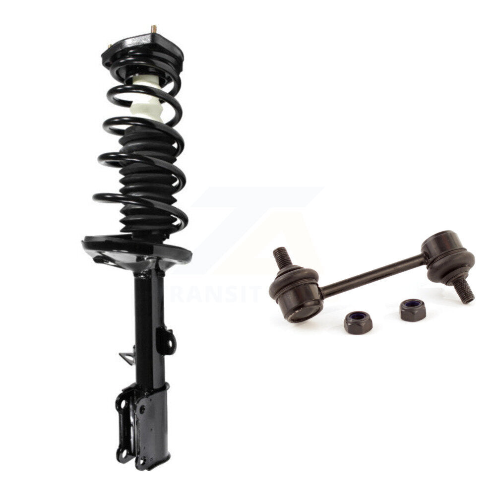 Shock Assembly And TOR Link Rear Left Kit For Toyota Corolla Prizm Chevrolet Geo
