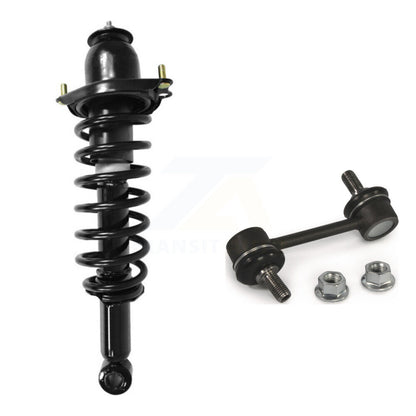Shock Assembly And TQ Link Rear Right Kit For 2010 Pontiac Vibe FWD with 1.8L
