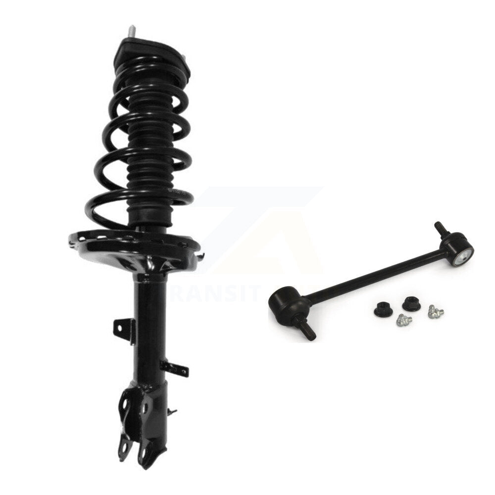 Shock Assembly & TQ Link Rear Right Kit For Lexus RX350 Toyota Highlander RX330