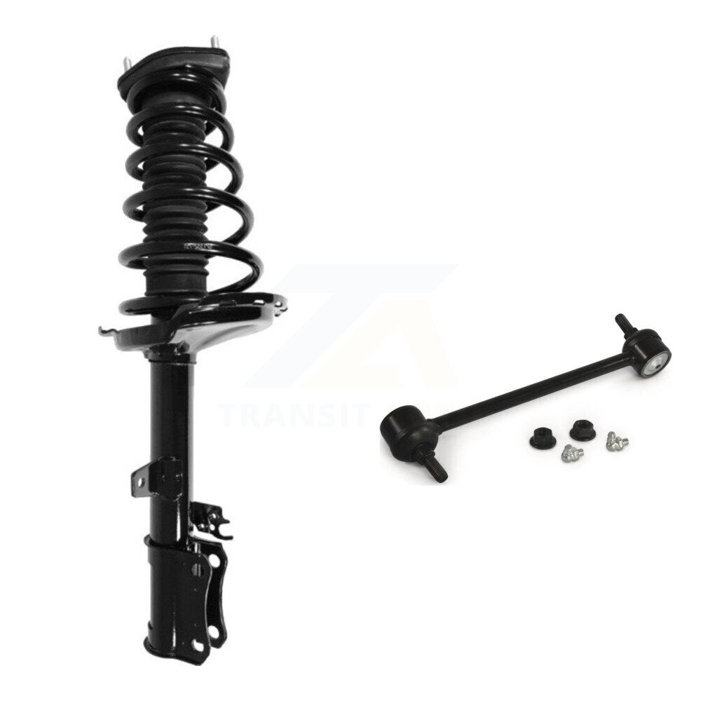 Shock Assembly & TQ Link Rear Right Kit For Lexus Toyota Highlander RX330 RX350