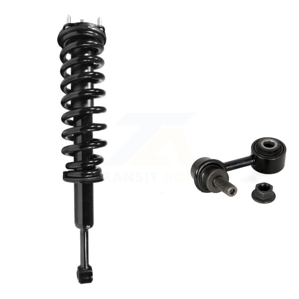 Shock Assembly & TOR Link Front Right Kit For Toyota Tundra Excludes TRD Package