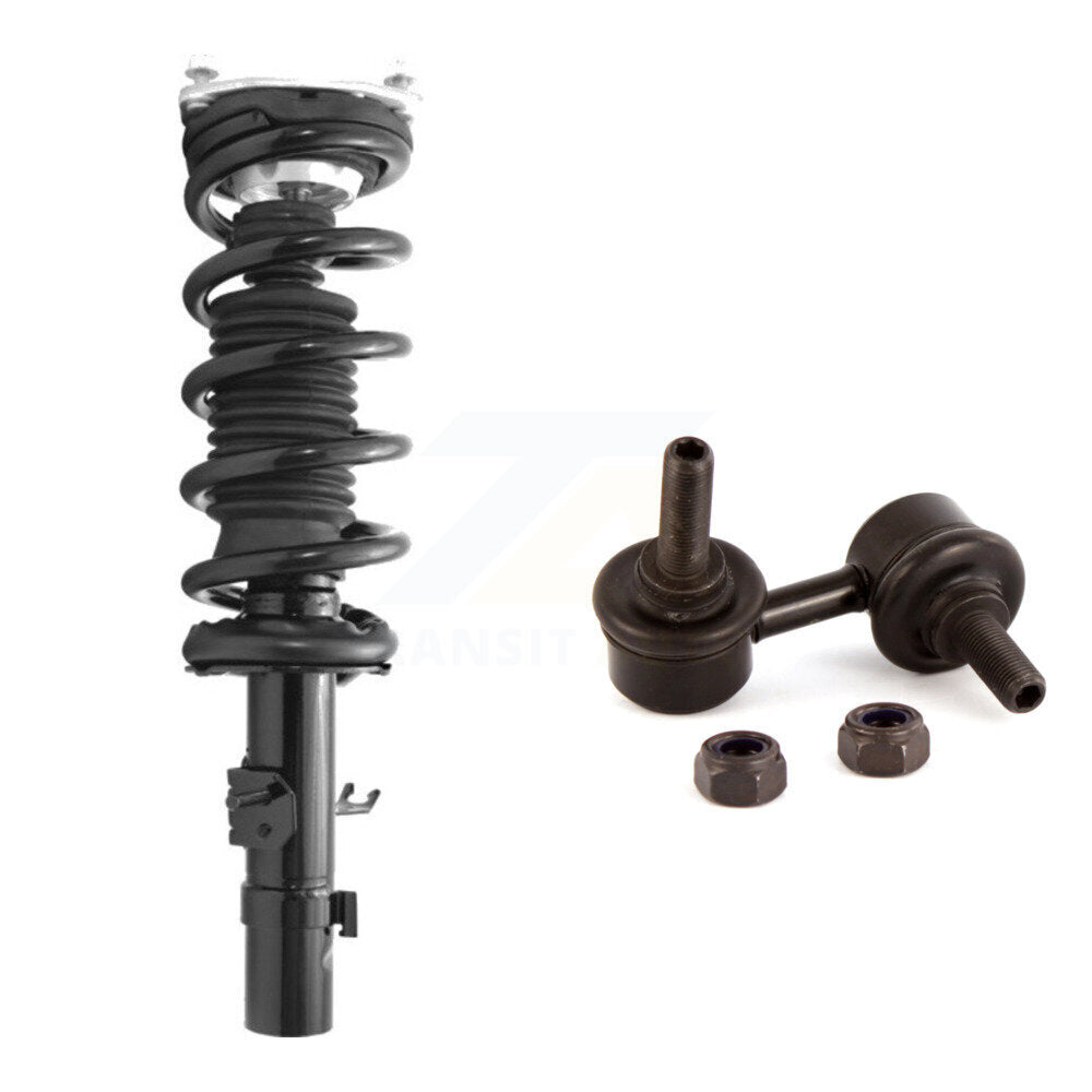 Complete Shock Assembly & TOR Link Front Right Kit For INFINITI G37 G35 G25 Q40