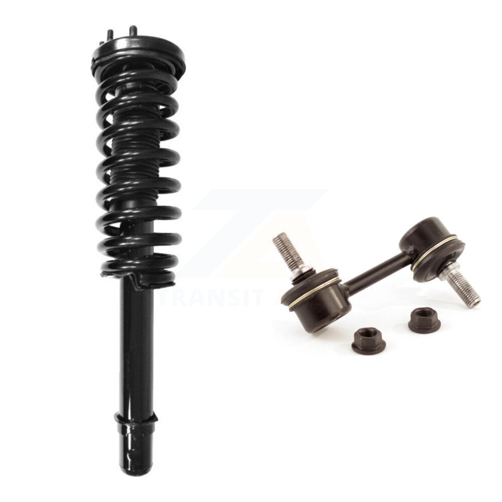 Shock Assembly & TOR Link Front Right Kit For 05-07 Honda Accord Excludes Hybrid