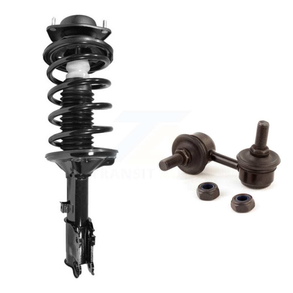 Complete Shock Assembly & TOR Link Front Right Kit For 2000-2005 Hyundai Accent