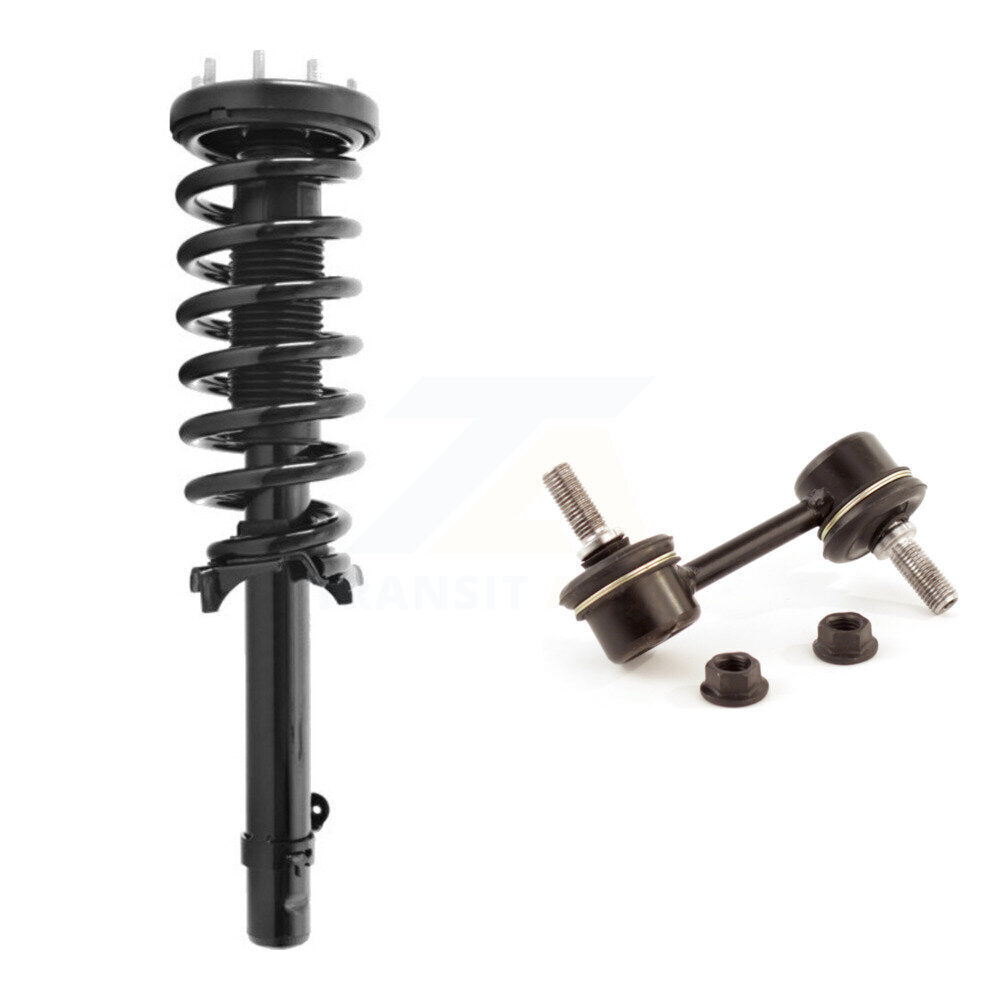 Shock Assembly & TOR Link Front Right Kit For 08-12 Honda Accord Sedan with 3.5L