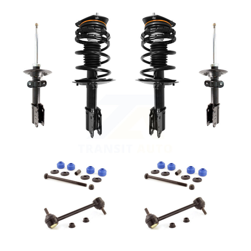 Complete Strut Rear & TOR Bar Link Front Kit For Buick Century Impala