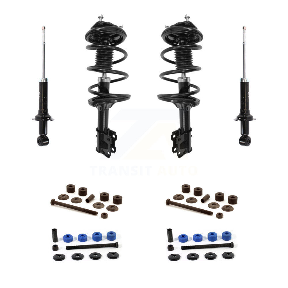 Complete Strut Rear & TOR Bar Link Front Kit For Mitsubishi Lancer